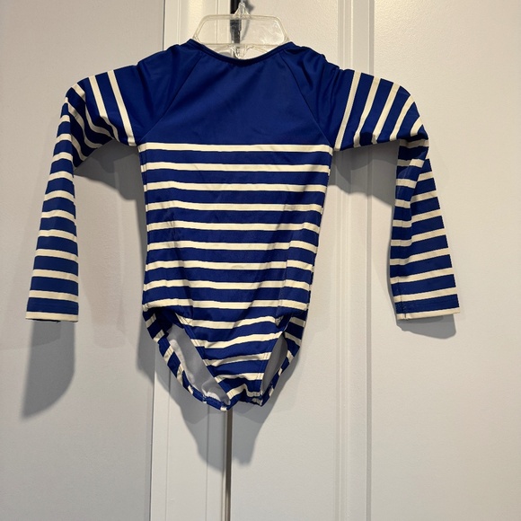 Mini Boden Navy Girl’s Swim Suit size 5/6 - Picture 1 of 3